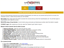 Tablet Screenshot of learncustomerserviceonline.com